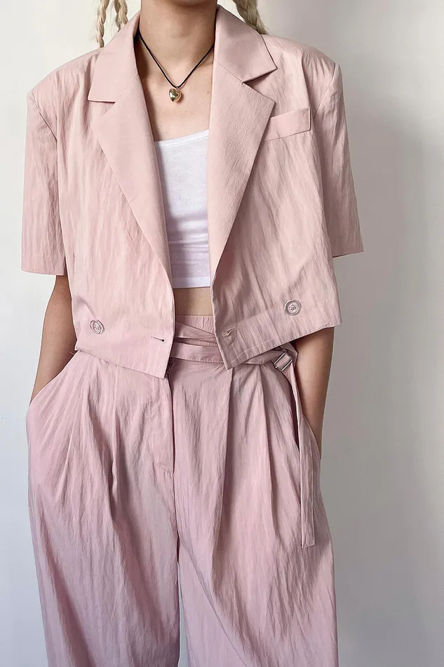 Storets Harper Cropped Jacket Women Blazer