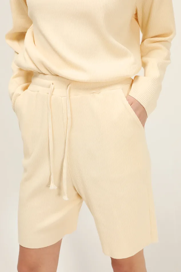 Storets Journi Ribbed Lounge Shorts Women Shorts