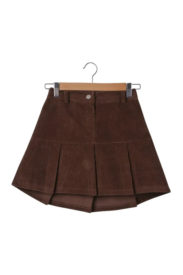 Storets Kyla Corduroy Mini Skort Women Skirts