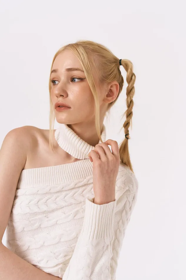 Storets Lucia Oneshoulder Sweater Top Women Sweaters and Knitwears