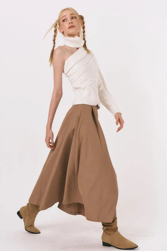Storets Lucia Oneshoulder Sweater Top Women Sweaters and Knitwears