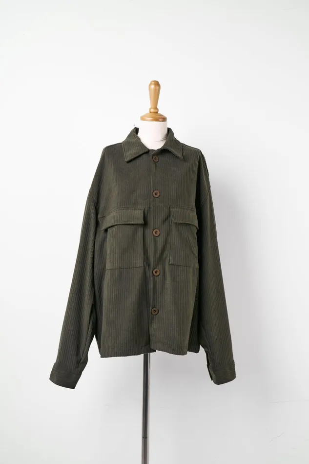 Storets Madison Oversized Cord Jacket Women Jackets and Coats