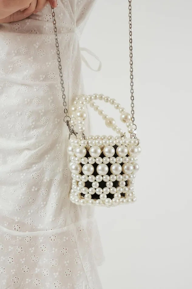 Storets Petite Faux Pearl Purse Women Others