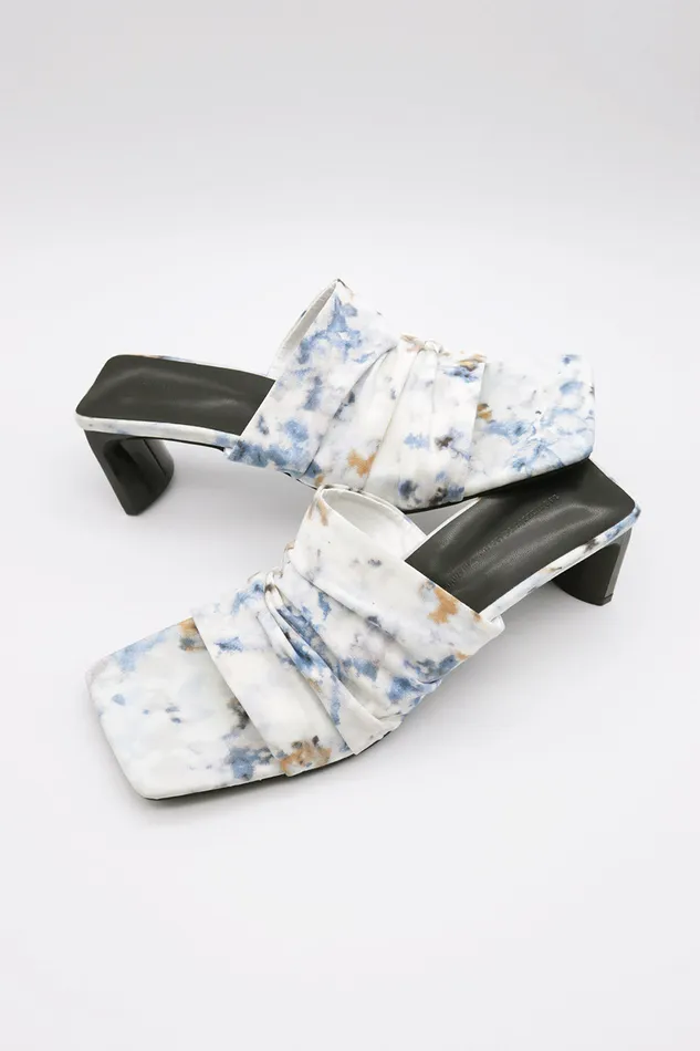 Storets Pleather Shirring Pumps Women Shoes