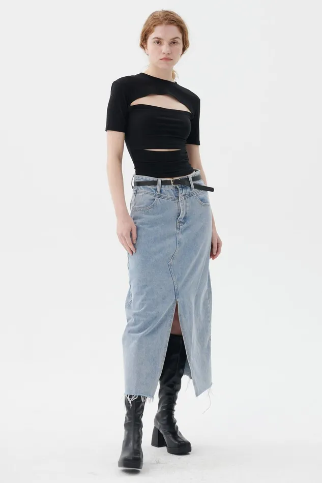 Storets Quinn Cutout Top Women Tops Storets Quinn Cutout Top Women Tops