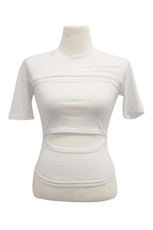 Storets Quinn Cutout Top Women Tops Storets Quinn Cutout Top Women Tops