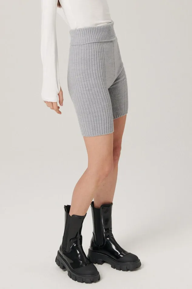 Storets Quinn Sweater Biker Shorts Women Sweaters and Knitwears