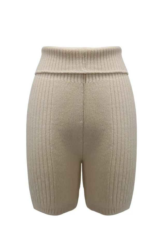 Storets Quinn Sweater Biker Shorts Women Sweaters and Knitwears