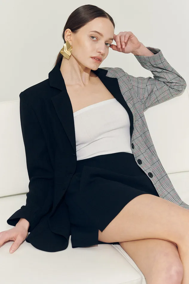 Storets Reborn Bea Edgy Mini Skirt Women Skirts
