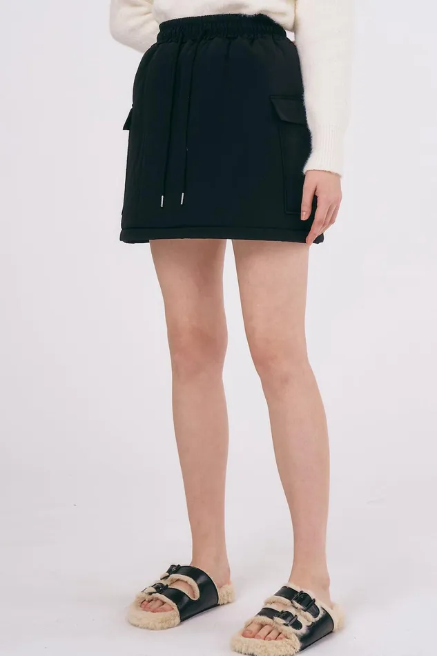 Storets Skylar Nylon Mini Skirt Women Skirts