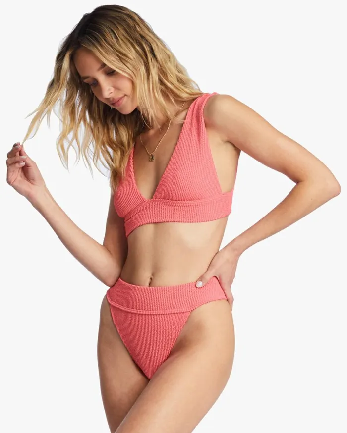 Summer High Aruba Bikini Bottoms Coral Crush Women Billabong Bikinis