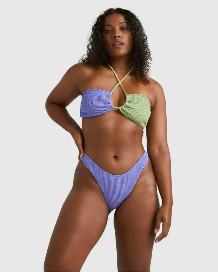 Summer High Hike Bikini Bottoms Violet Cove Women Billabong Bikinis