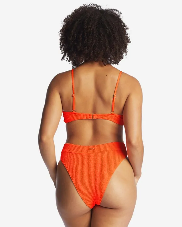Summer High Maui Rider Bikini Bottoms Orange Crush Women Billabong Bikinis