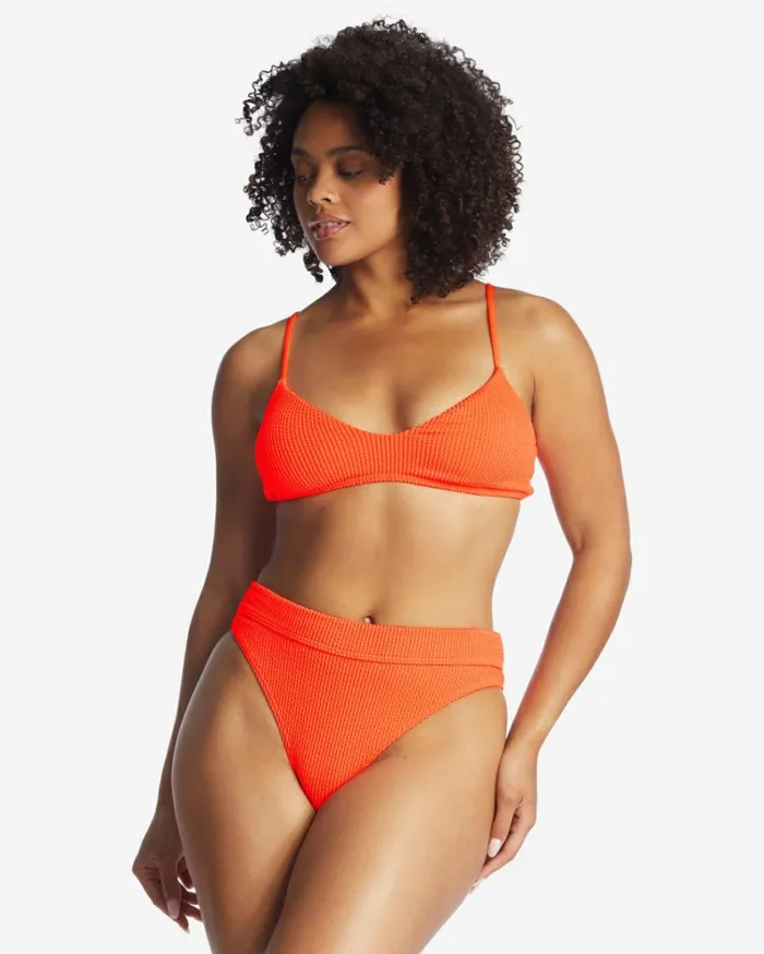 Summer High Maui Rider Bikini Bottoms Orange Crush Women Billabong Bikinis