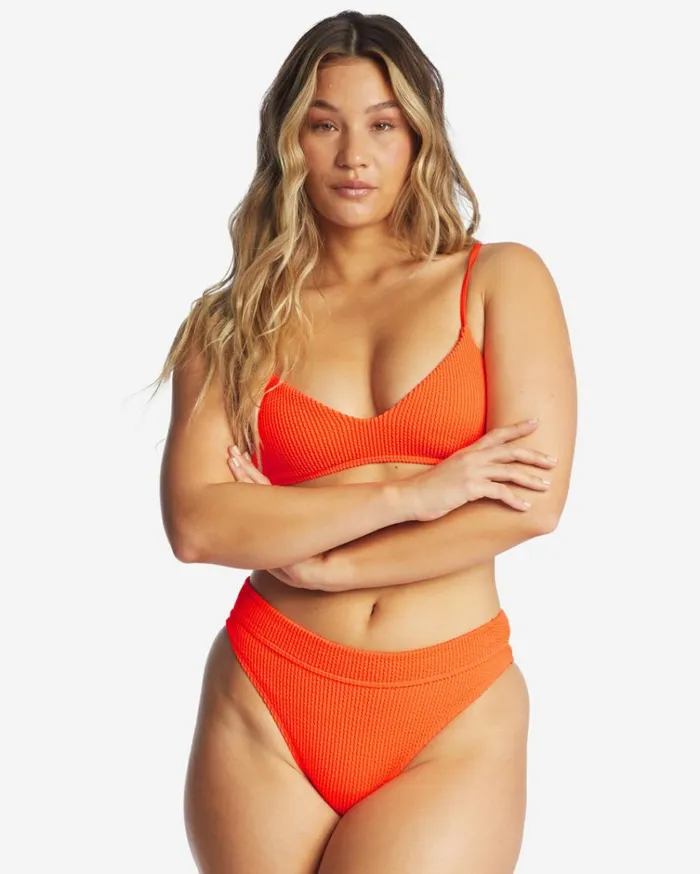 Summer High Maui Rider Bikini Bottoms Orange Crush Women Billabong Bikinis