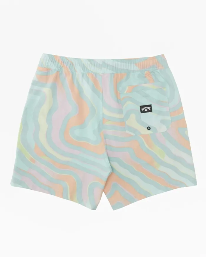Sundays Layback 17034 Boardshorts Dusty Jade Men Billabong Side Pockets