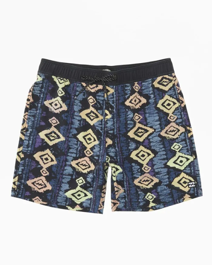 Sundays Layback 17034 Boardshorts Harbor Men Billabong Side Pockets