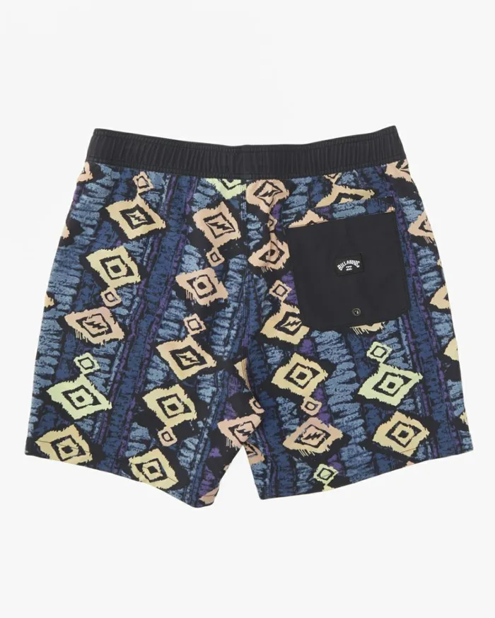 Sundays Layback 17034 Boardshorts Harbor Men Billabong Side Pockets