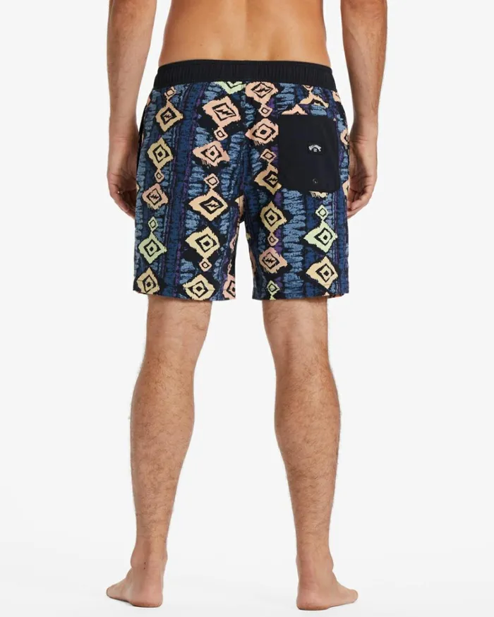 Sundays Layback 17034 Boardshorts Harbor Men Billabong Side Pockets