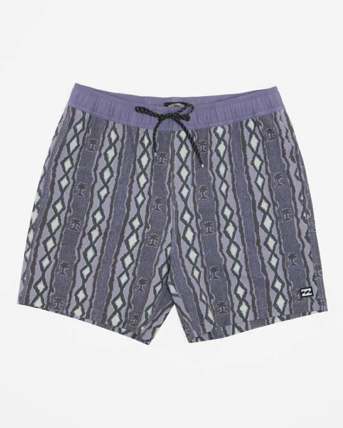 Sundays Layback 17034 Boardshorts Lavender Men Billabong Side Pockets