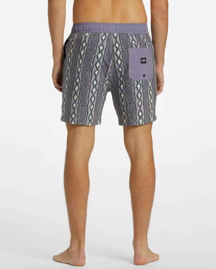 Sundays Layback 17034 Boardshorts Lavender Men Billabong Side Pockets