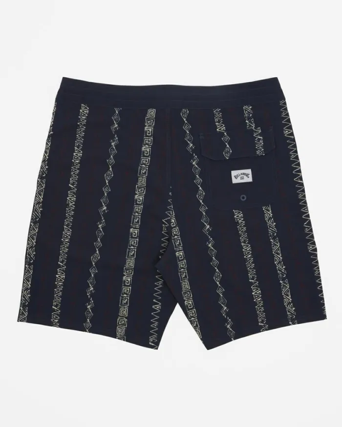 Sundays Lo Tide 19034 Boardshorts Indigo Men Billabong Side Pockets