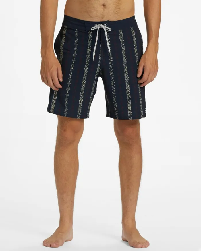 Sundays Lo Tide 19034 Boardshorts Indigo Men Billabong Side Pockets