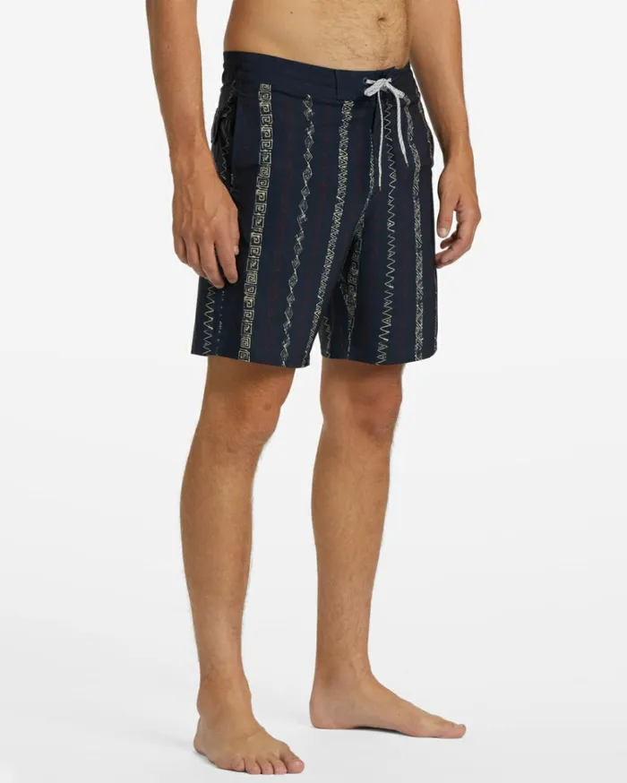 Sundays Lo Tide 19034 Boardshorts Indigo Men Billabong Side Pockets