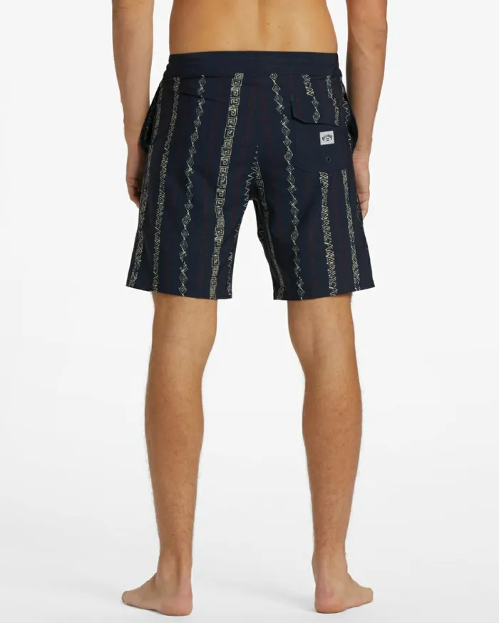 Sundays Lo Tide 19034 Boardshorts Indigo Men Billabong Side Pockets