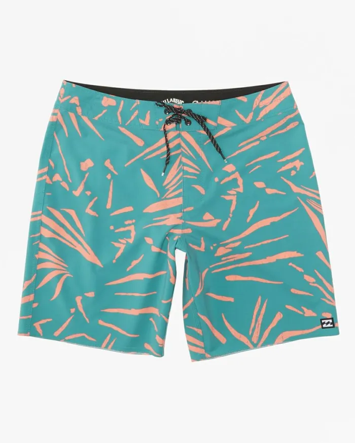 Sundays Pro Performance 19034 Boardshorts Teal Men Billabong Performance Boardshorts