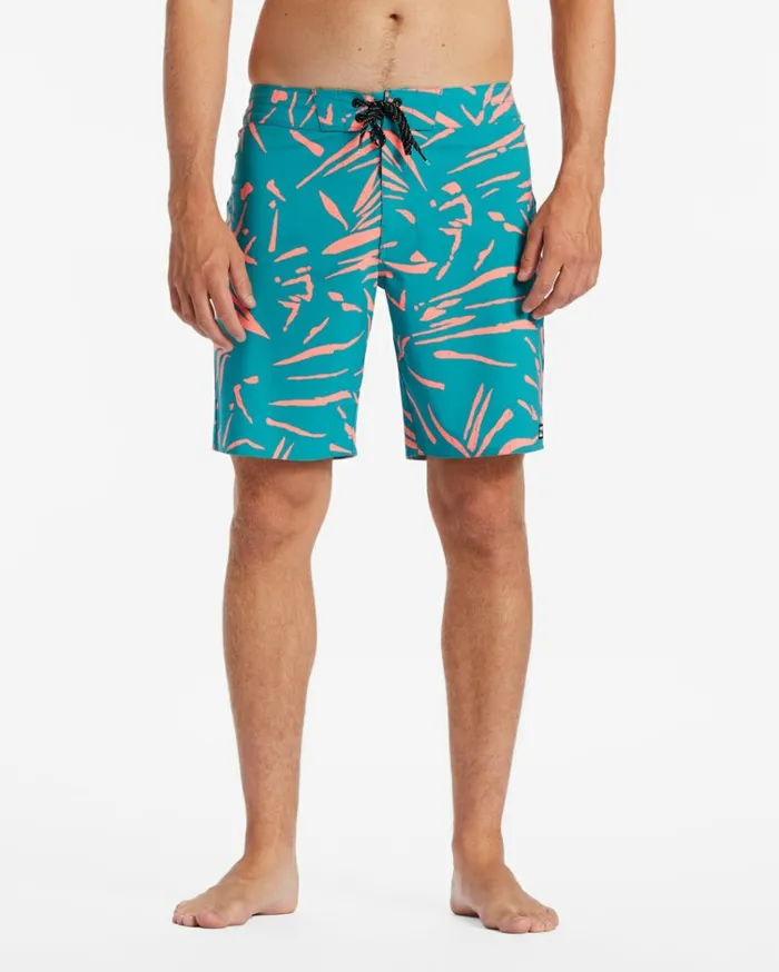 Sundays Pro Performance 19034 Boardshorts Teal Men Billabong Performance Boardshorts