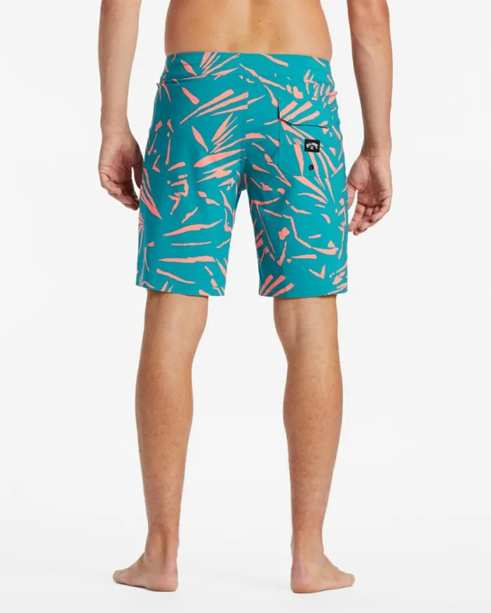 Sundays Pro Performance 19034 Boardshorts Teal Men Billabong Performance Boardshorts