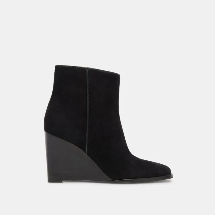 Susann Booties Onyx Suede Women Dolce Vita Boots and Booties