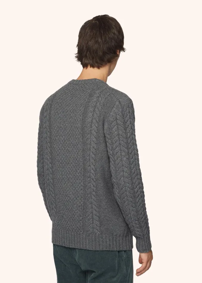 SWEATER ROUNDNECK CASHMERE Men Kiton Knitwear SWEATER ROUNDNECK CASHMERE Men Kiton Knitwear