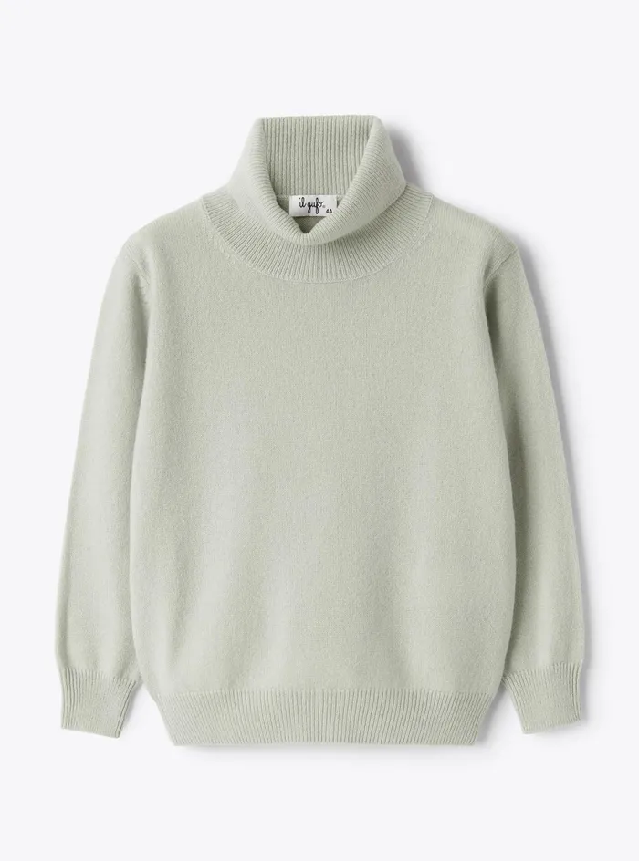 Sweaters And Cardigans Girl 216Boy 216 Il Gufo Cashmere Turtleneck Sweater