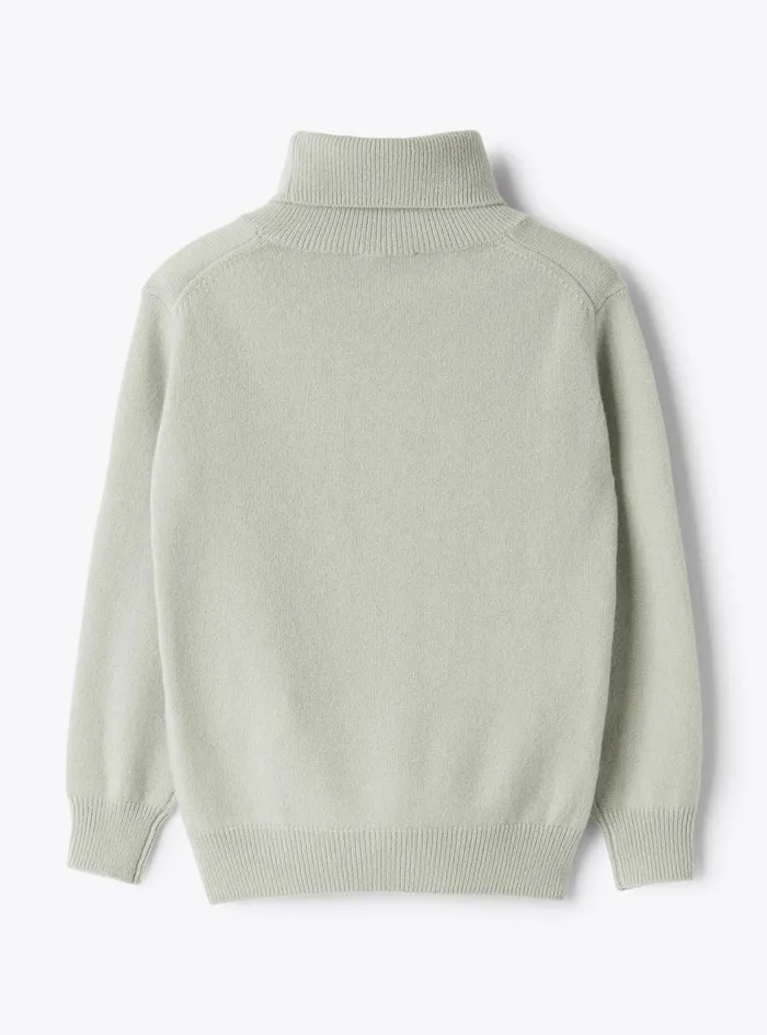 Sweaters And Cardigans Girl 216Boy 216 Il Gufo Cashmere Turtleneck Sweater