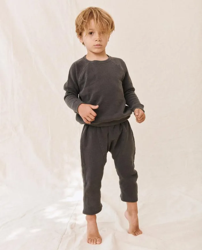 Sweatpants Little039s The Great The Little Gym Pant Washed Black