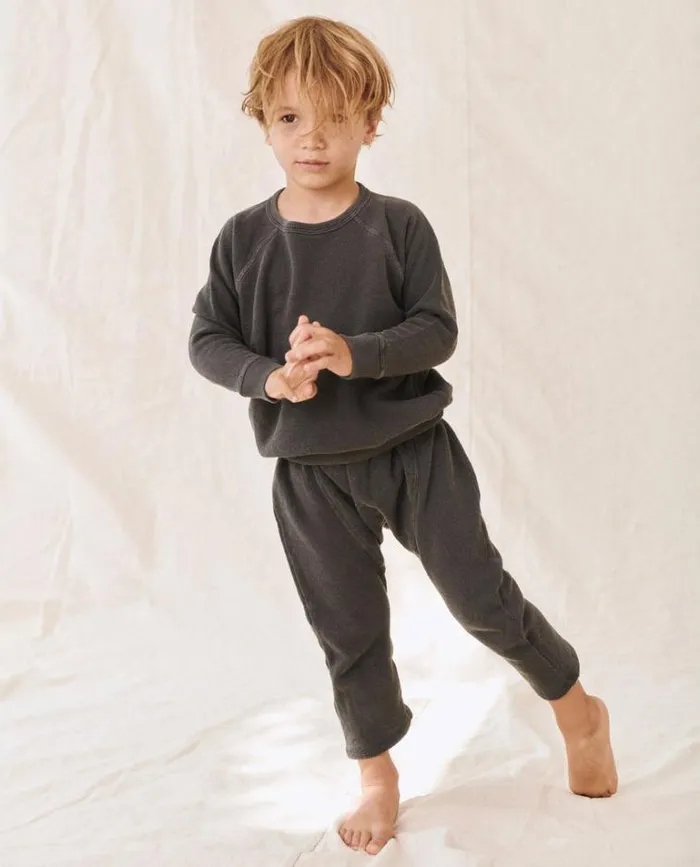 Sweatpants Little039s The Great The Little Gym Pant Washed Black