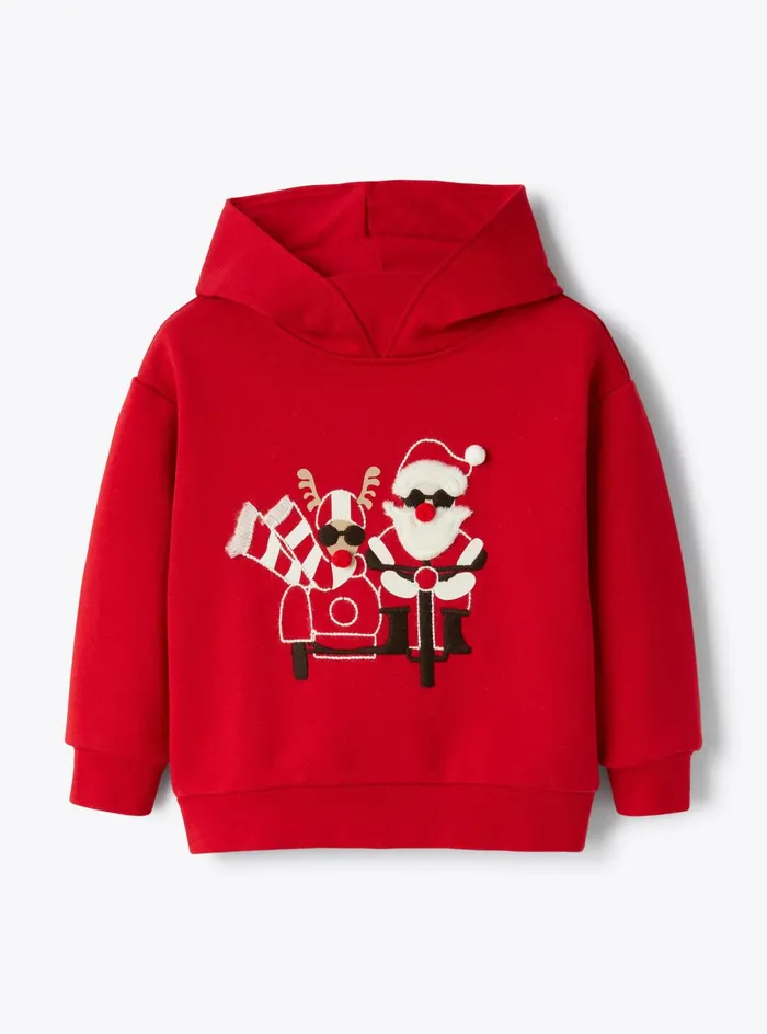 Sweatshirts Girl 216Boy 216 Il Gufo Cotton Hoodie