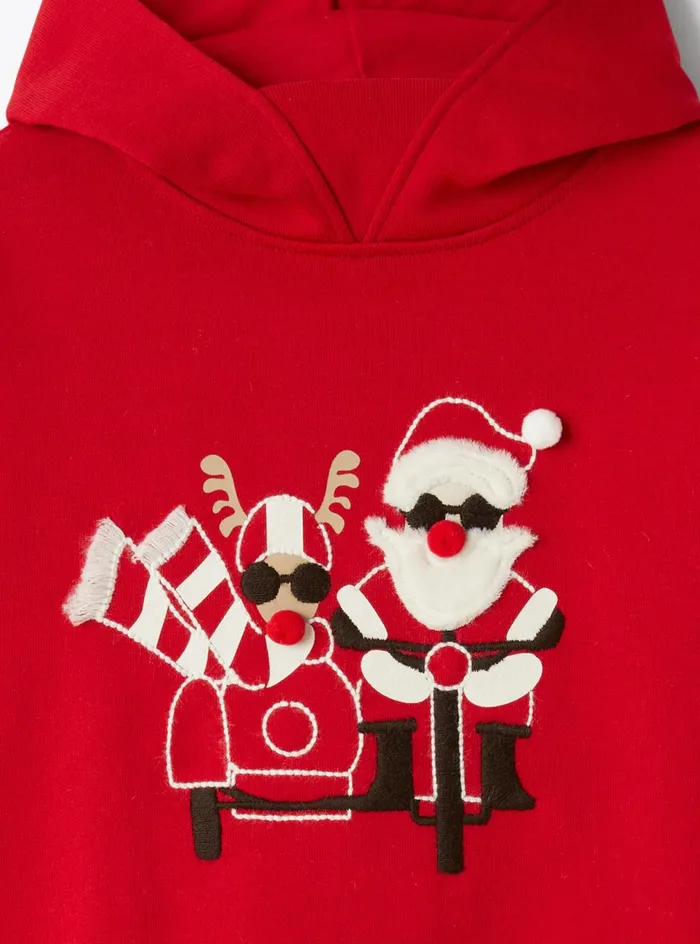 Sweatshirts Girl 216Boy 216 Il Gufo Cotton Hoodie