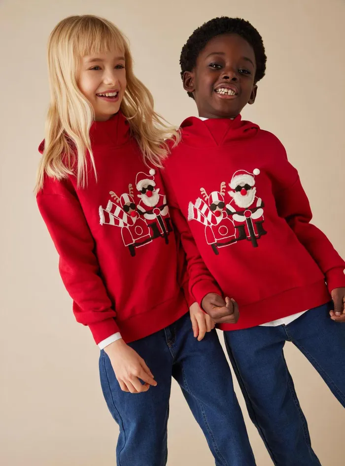 Sweatshirts Girl 216Boy 216 Il Gufo Cotton Hoodie