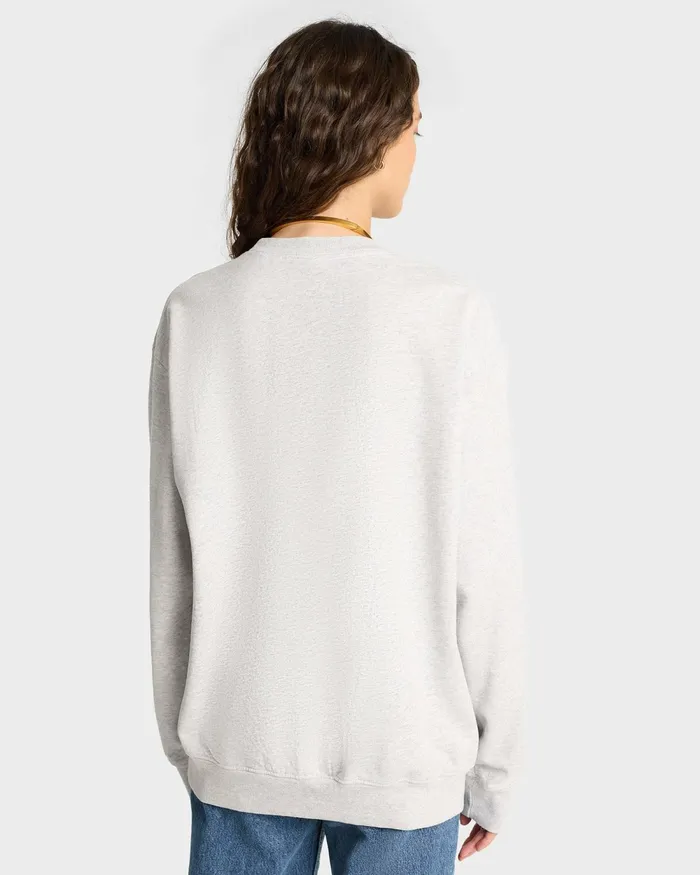 Sweatshirts Men Sporty and Rich California Crewneck 8211 Heather GrayGold