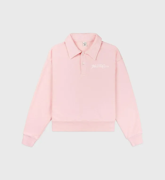 Sweatshirts Women Sporty and Rich Rizzoli Polo 8211 BalletWhite
