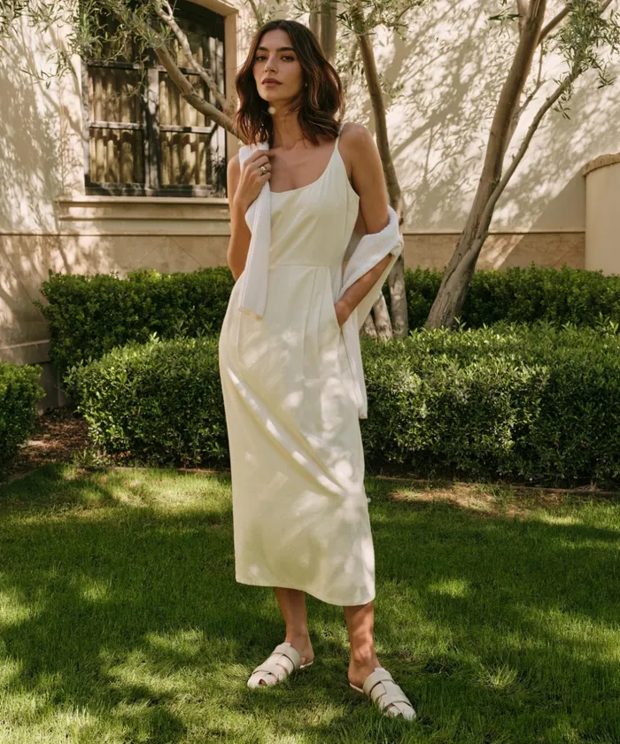 Swim and Beach Women Jenni Kayne Rove Dress Ivory