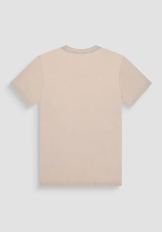 TShirts And Polo Men Antony Morato Regular Fit TShirt In Cotton Jersey With Logo Paper
