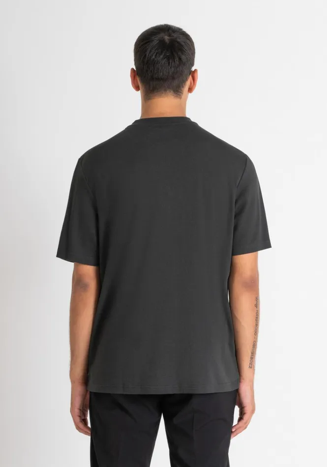 TShirts And Polo Men Antony Morato Relaxed Fit TShirt In Soft Green Cotton Forest Green