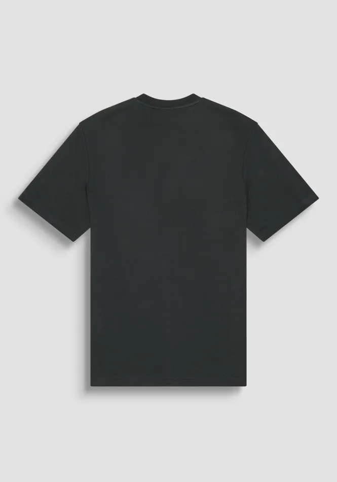 TShirts And Polo Men Antony Morato Relaxed Fit TShirt In Soft Green Cotton Forest Green