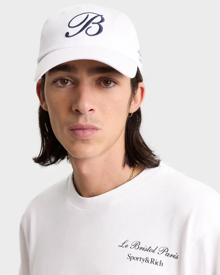 TShirts Men Sporty and Rich Faubourg T Shirt 8211 WhiteNavy
