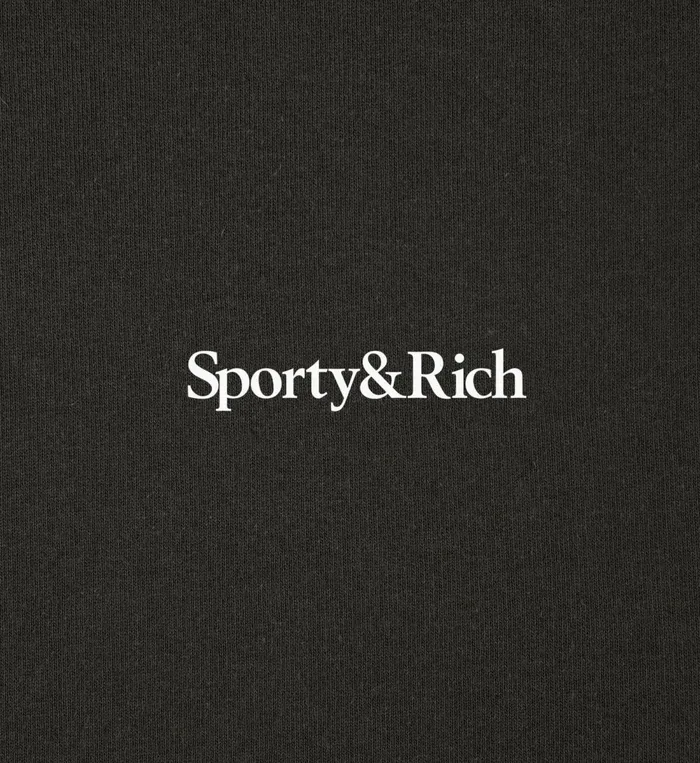 TShirts Men Sporty and Rich Health Is Wealth TShirt 8211 Faded BlackWhite