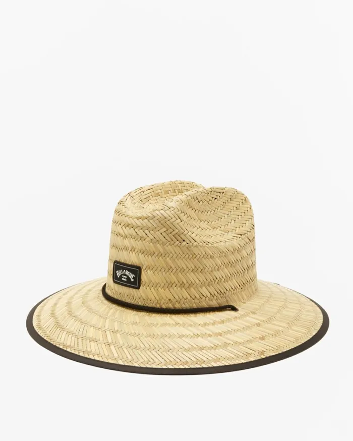 Tides Print Straw Lifeguard Hat Bright Purple Men Billabong Hats